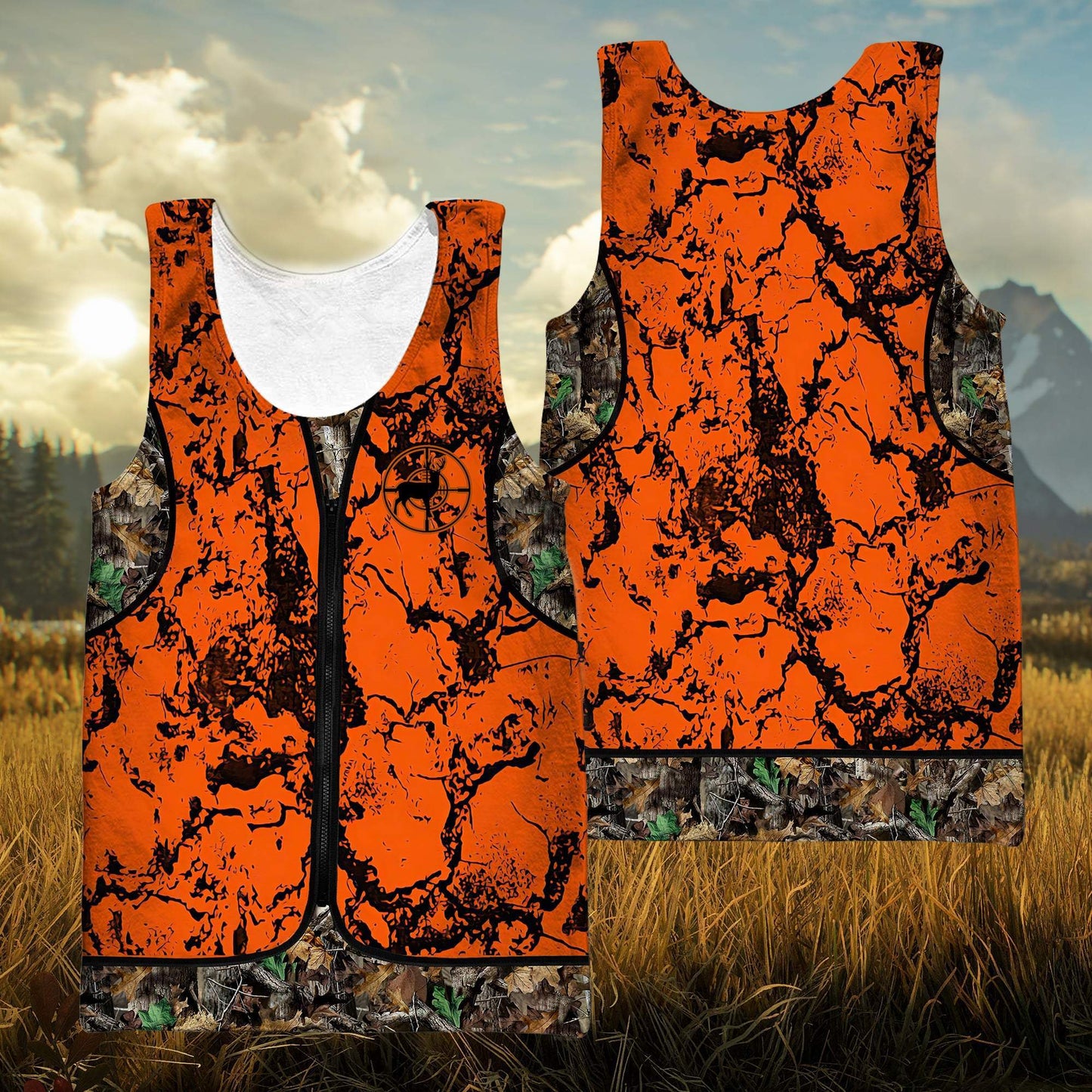 Deer Hunting Camo 3D All Over