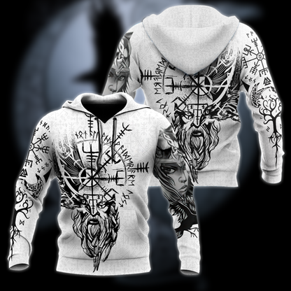Deer Viking 3D All Over Printed