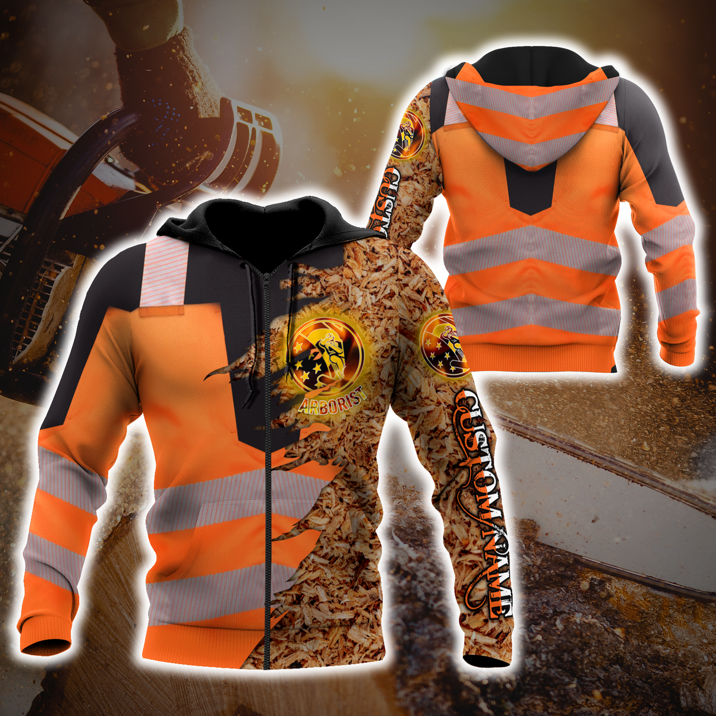 Premium Personalized Unisex All Over Printed Arborist Shirts MEI