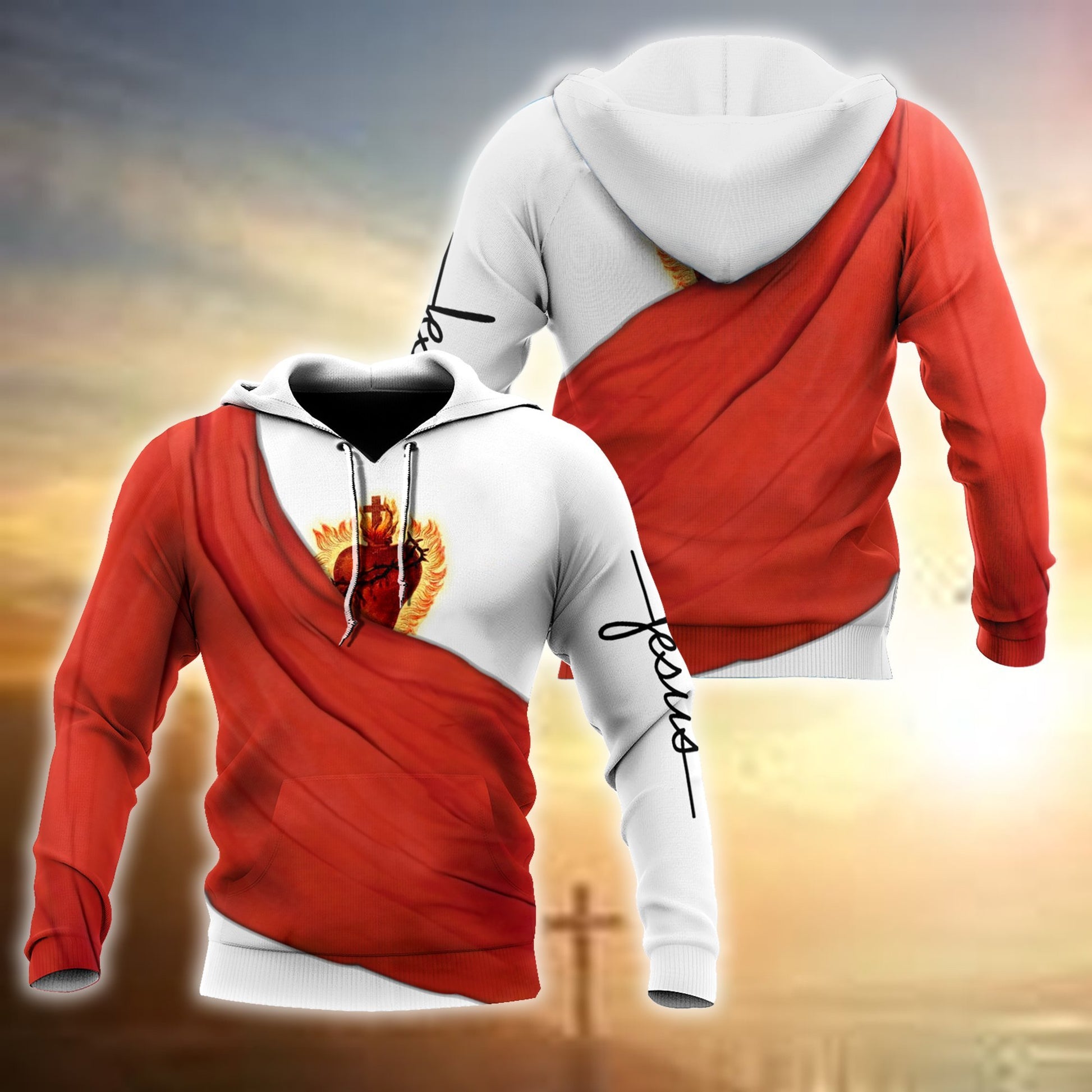 Premium Christian Jesus 3D All Over Printed Unisex Shirts - Amaze Style™-Apparel