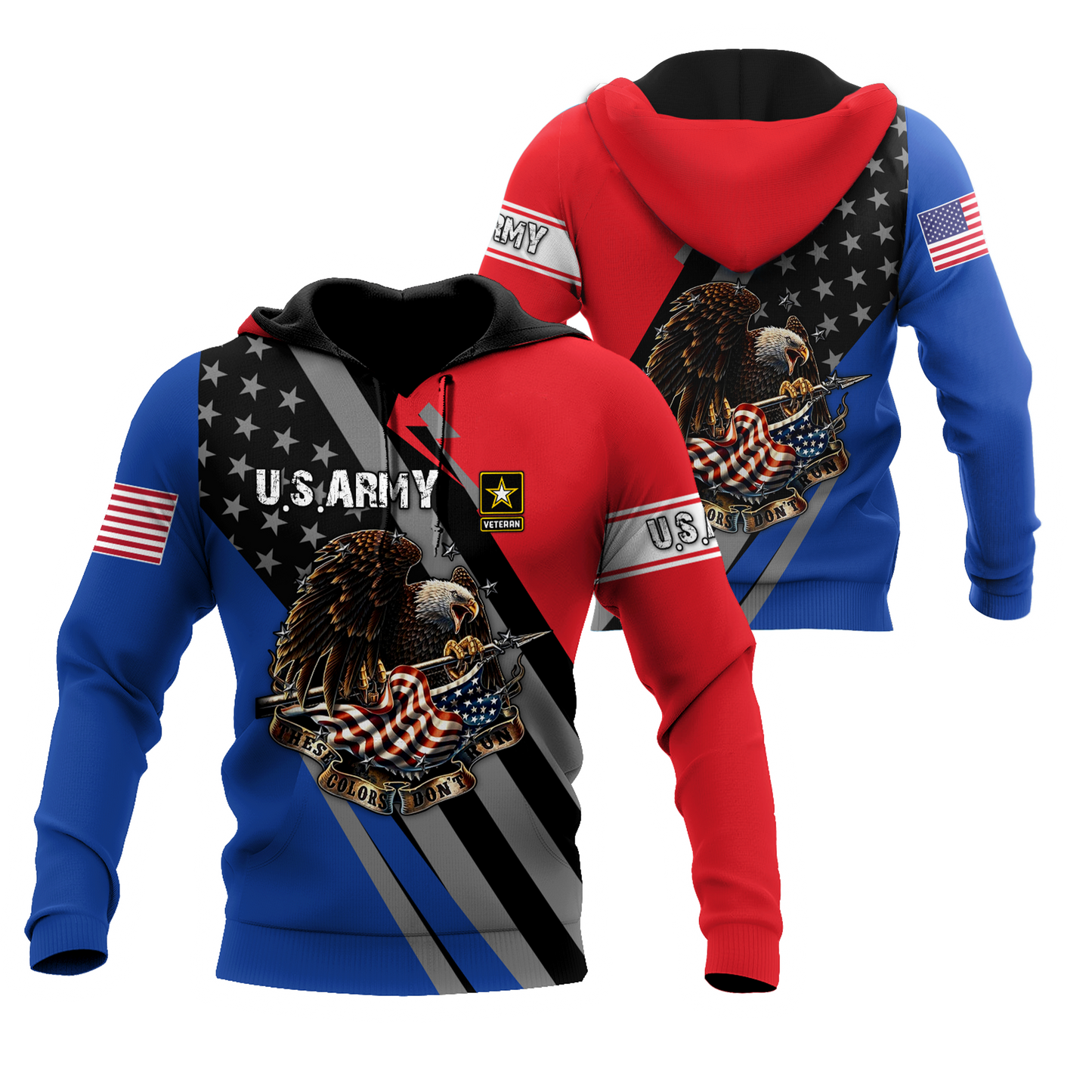 US Army Veteran 3D All Over Printed Shirts For Men and Women TA09142005