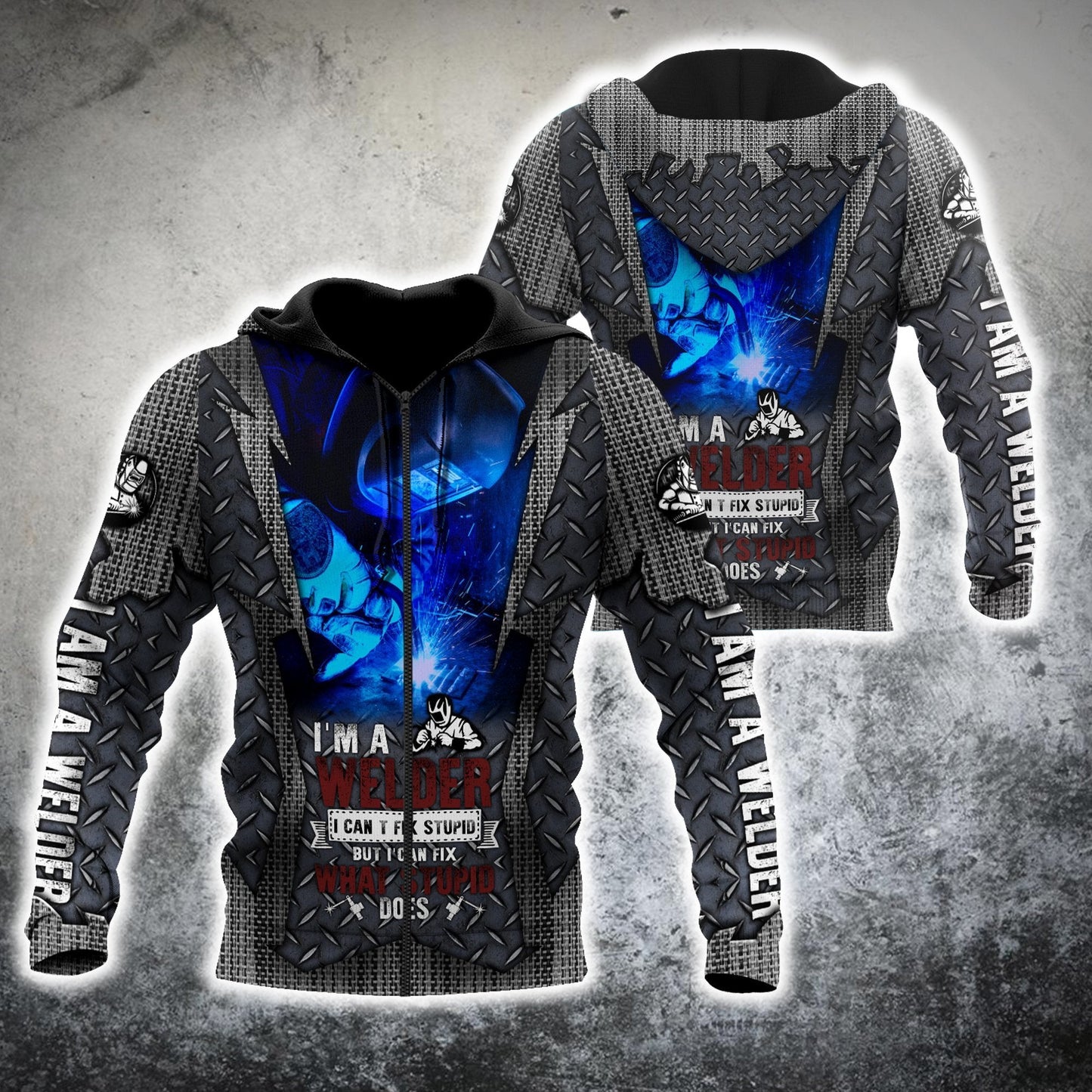 Premium All Over Printed Welder Shirts MEI