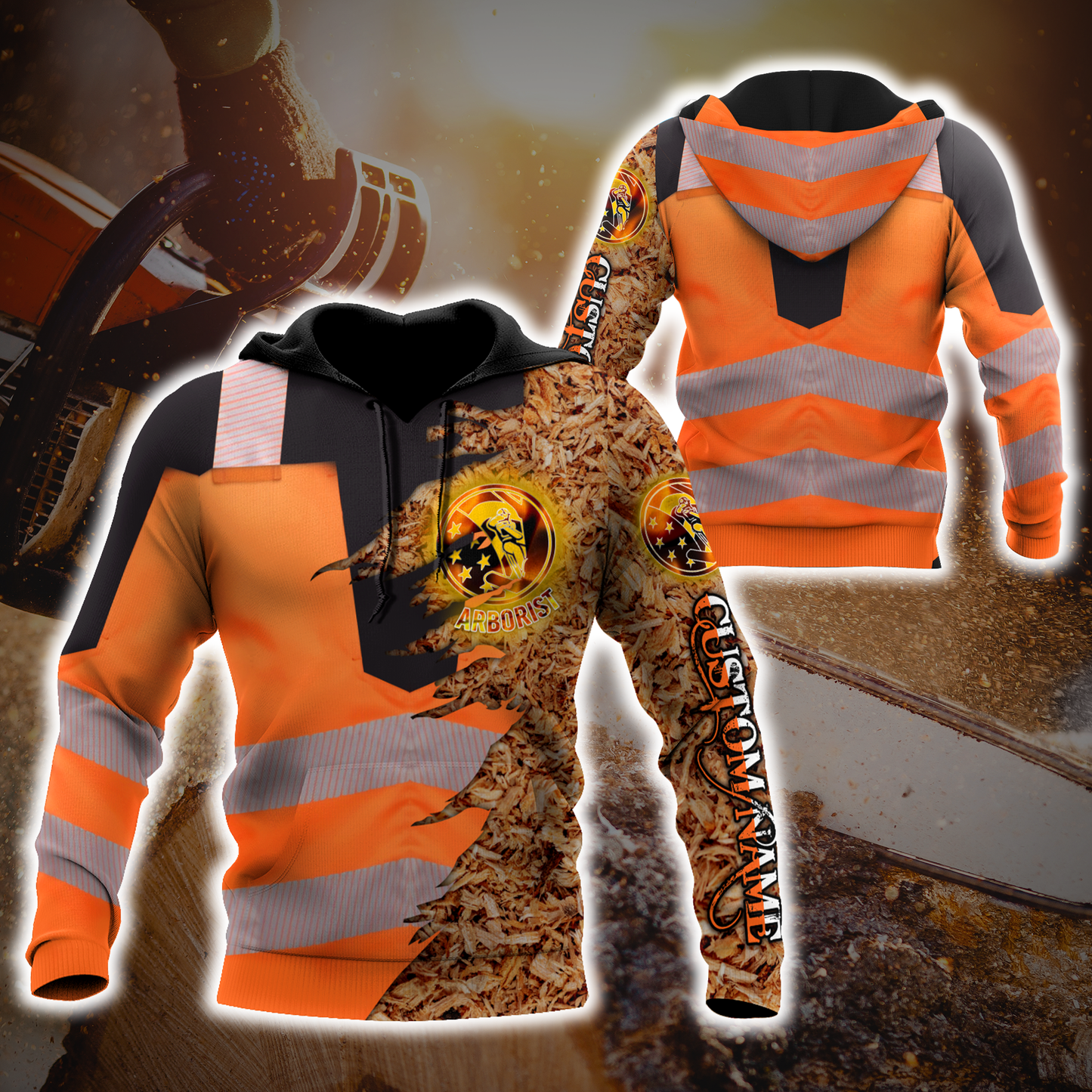 Premium Personalized Unisex All Over Printed Arborist Shirts MEI
