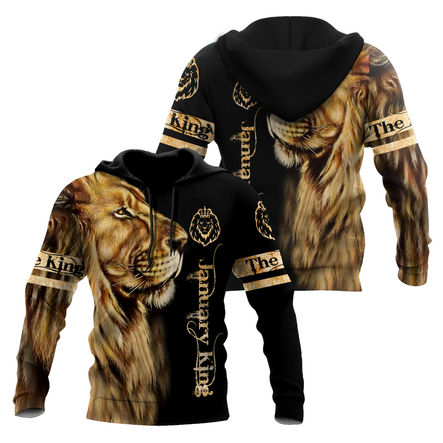 January King  3D All Over Printed  Unisex Shirts