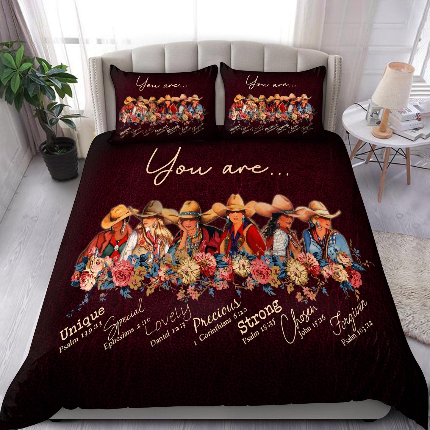 Cowgirl-Gods Say You Are Bedding Set Pi31072001