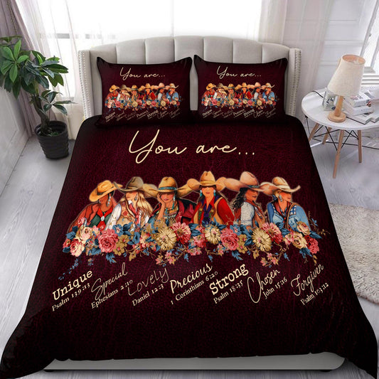 Cowgirl-Gods Say You Are Bedding Set Pi31072001