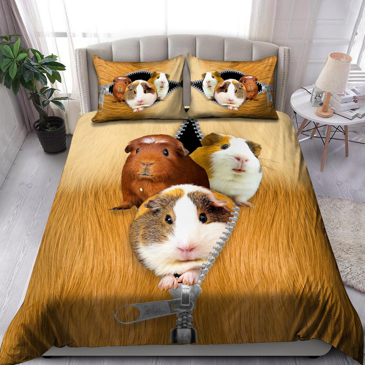 Guinea Pig Zipper Bedding Set Pi22072001