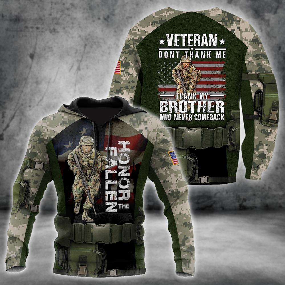 Honor The Fallen 3D All Over Printed Shirts For Men and Women TRPT1610203