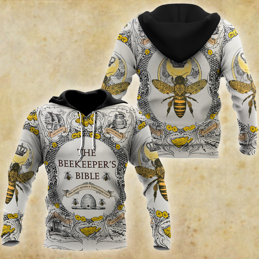 Premium Unisex 3D Printed The Bee Keeper's Bible Shirts MEI