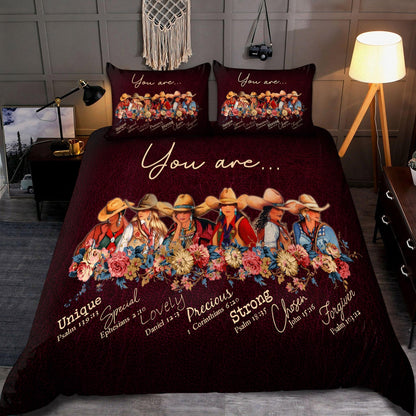 Cowgirl-Gods Say You Are Bedding Set Pi31072001