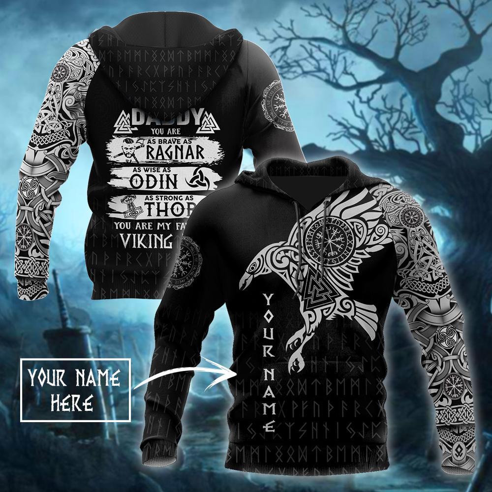 Customize Vikings - The Raven of Odin Tattoo - Amaze Style™-Apparel
