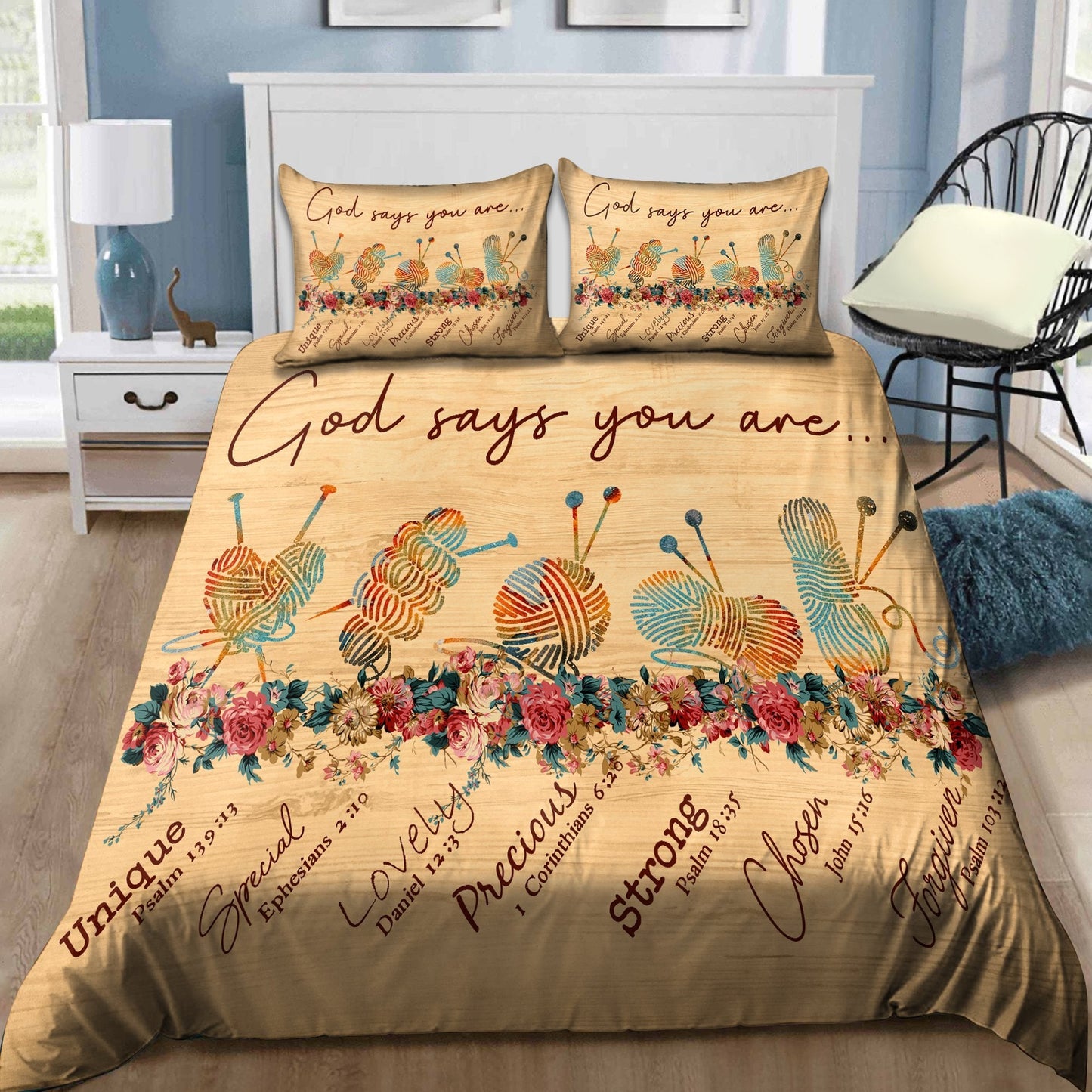 God Says You Are Bedding Set Pi20072003
