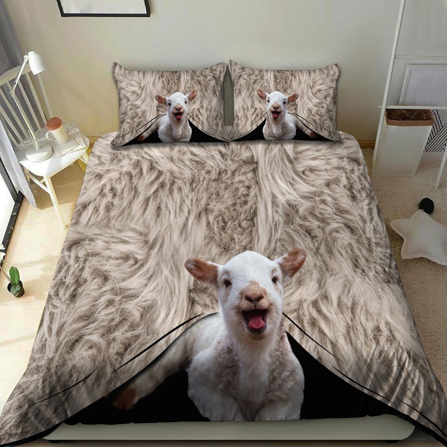 Lovely Sheep Bedding Set Pi112019CL-LAM