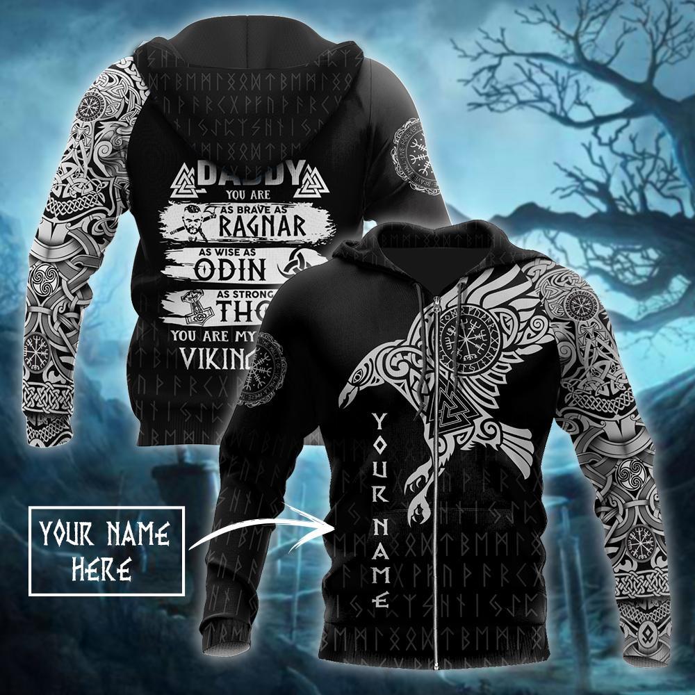 Customize Vikings - The Raven of Odin Tattoo - Amaze Style™-Apparel