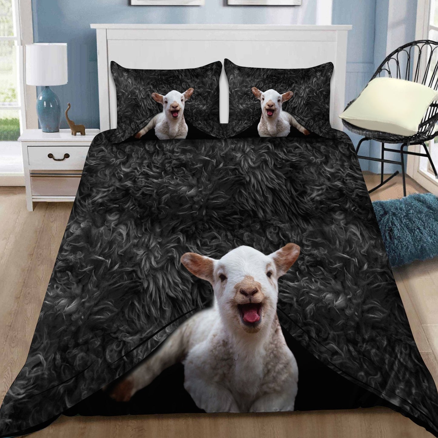 Lovely Black Sheep Bedding Set Pi112020CL-LAM