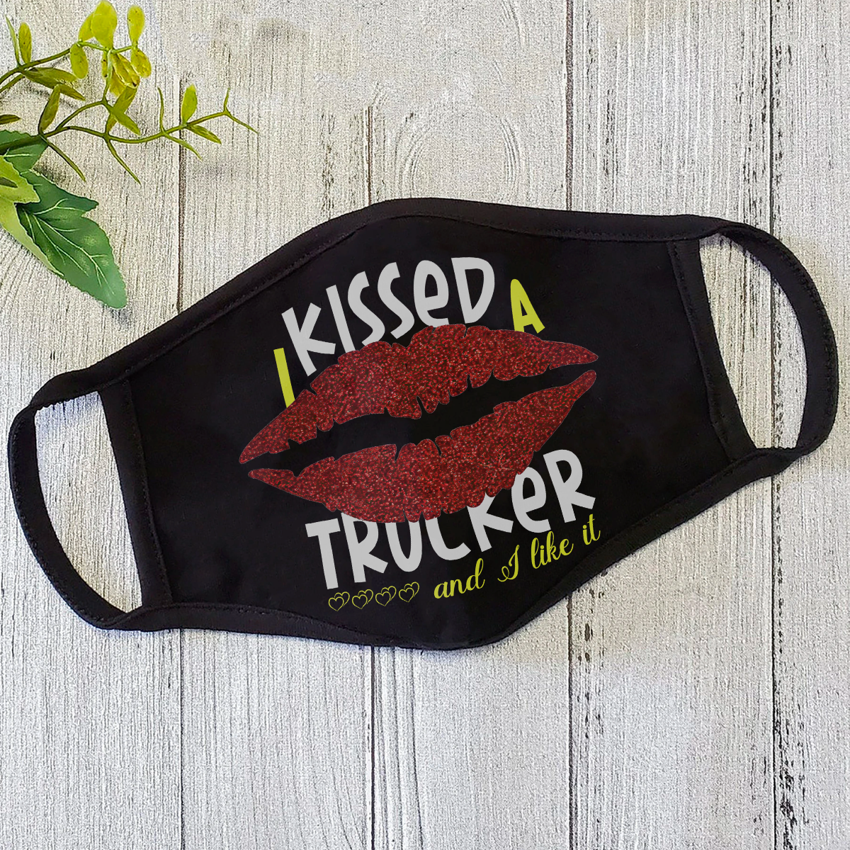 Love Trucker Face Mask DL