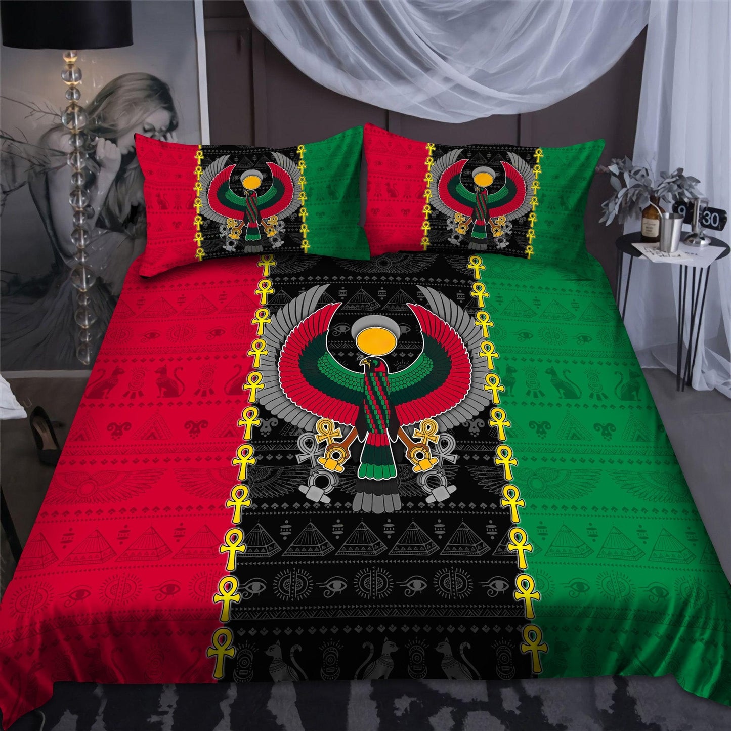 Ancient Egyptian Bedding Set Pi26062002