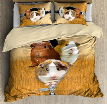 Guinea Pig Zipper Bedding Set Pi22072001