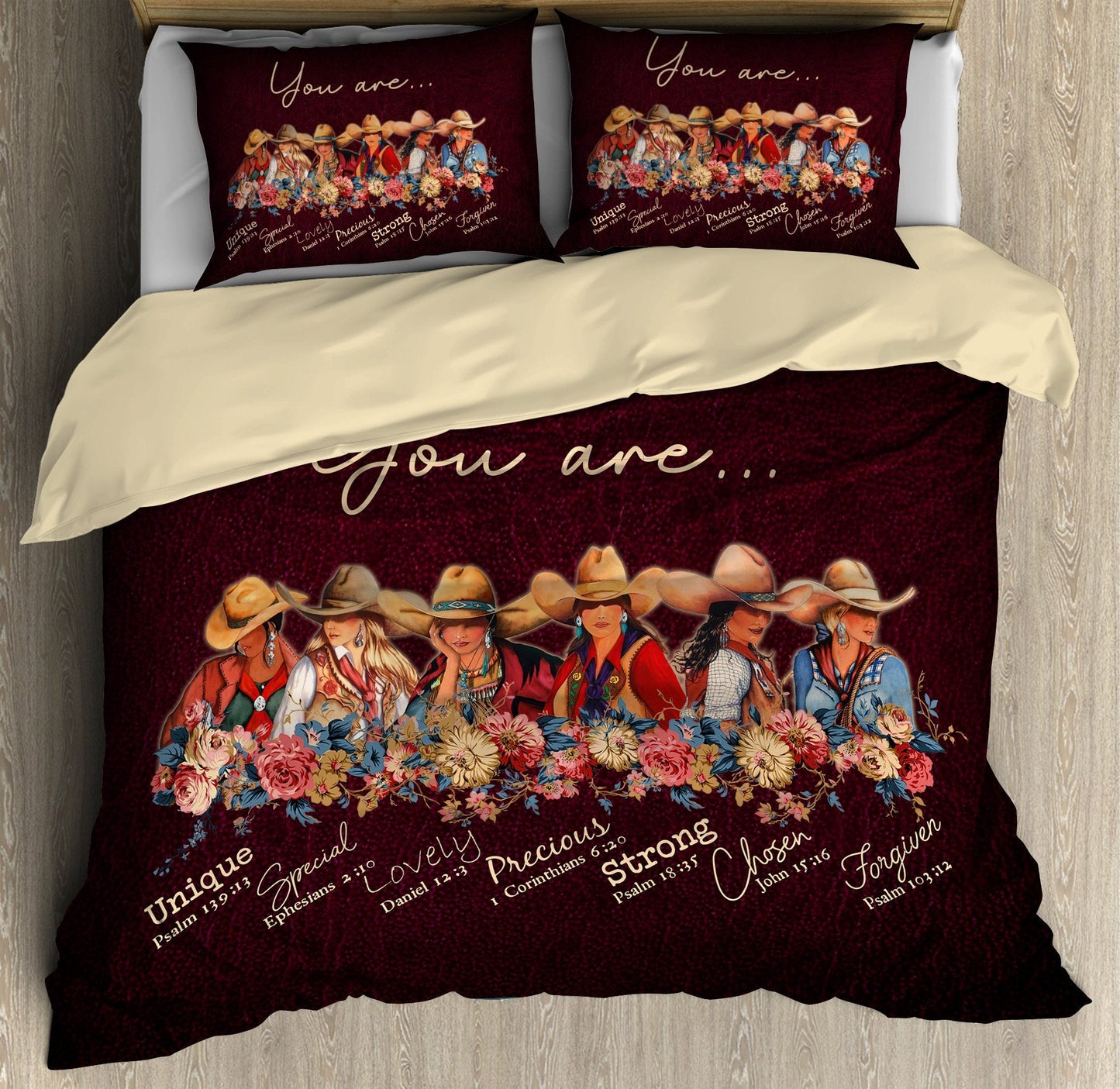 Cowgirl-Gods Say You Are Bedding Set Pi31072001