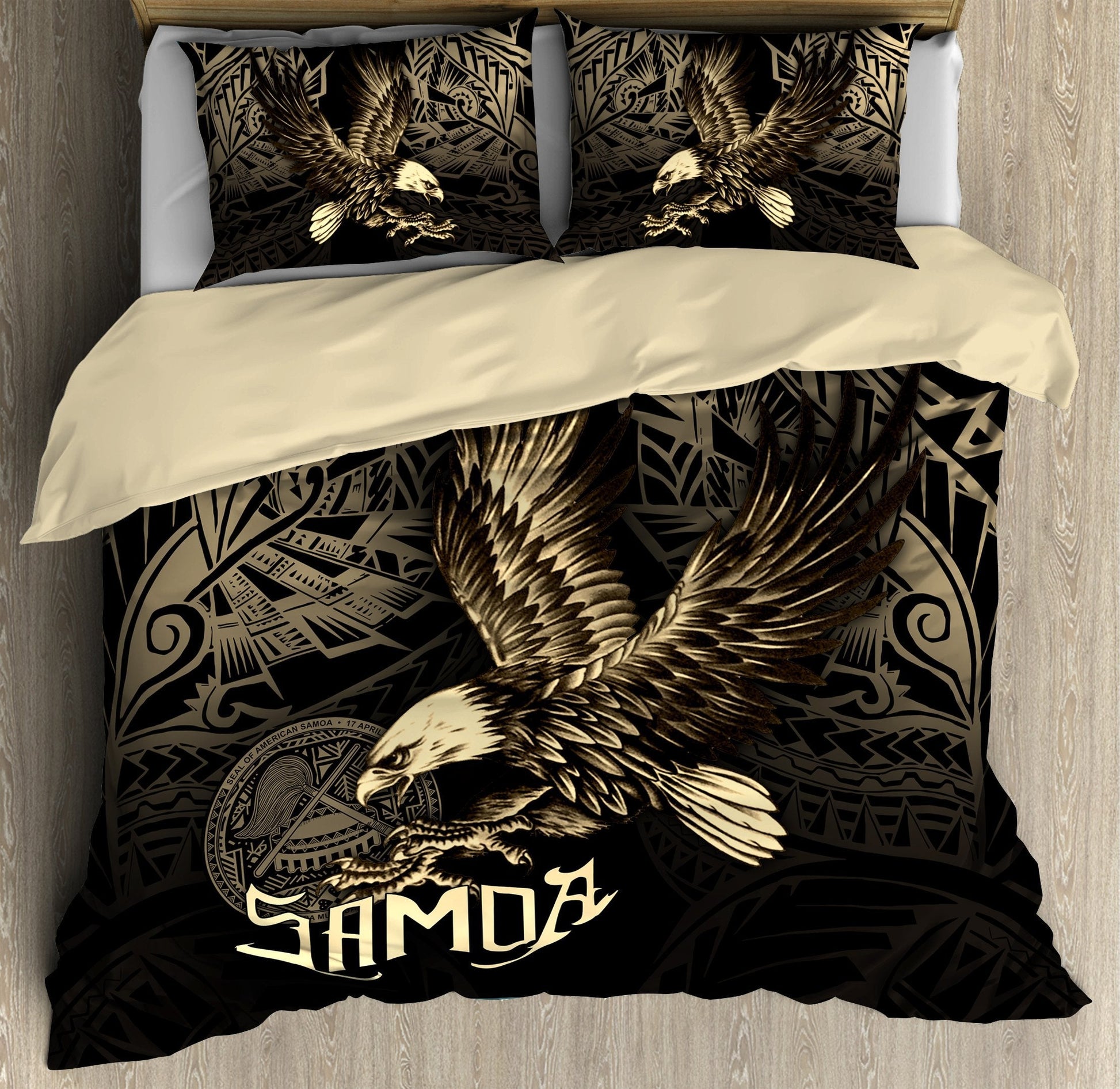 Samoa Eagle Bedding Set Pi20072005-LAM-BEDDING SETS-LAM-Twin-Vibe Cosy™