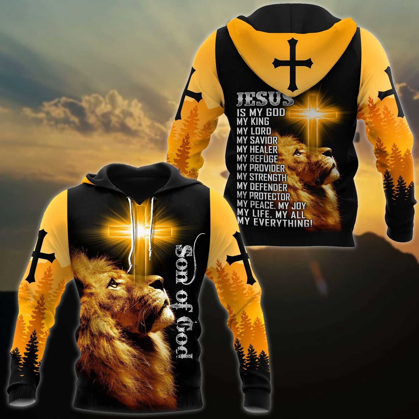 Son Of God 3D All Over Printed Shirts Pi15102003