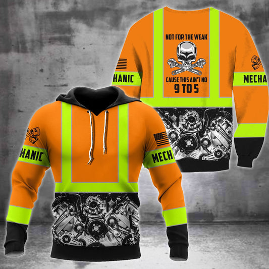 Mechanic Not For The Weak 3D All Over Printed Hoodie For Men and Women TN