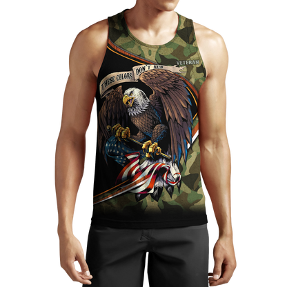 US Veteran Camo 3d all over printed shirts for men and women Proud Military