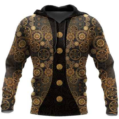 Steampunk Mechanic All Over Printed Hoodie For Men and Women TN