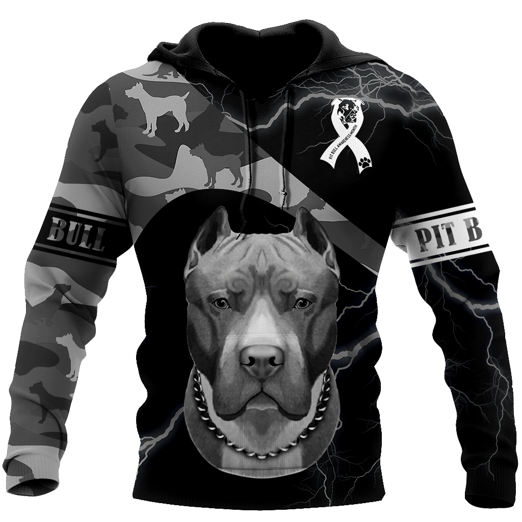 Save A Pit Bull Euthanize A Dog Fighter 3D All Over Print Hoodie DD09212001