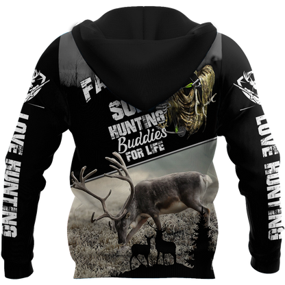 Deer hunting 3d all over printed for men and women PL180082005