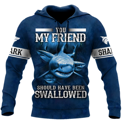 Unisex All Over Printed Shark Shirts MEI