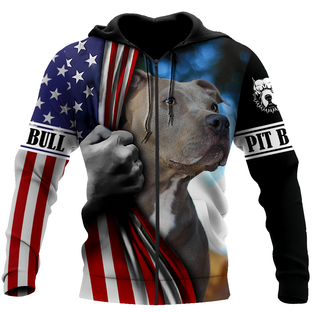 Save A Pit Bull Euthanize A Dog Fighter 3D All Over Print Hoodie DD09212003