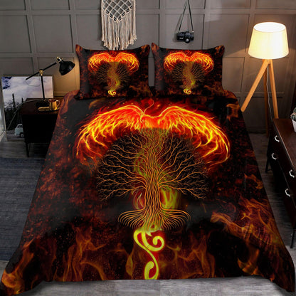 Beautiful Phoenix And Tree Of Life Bedding Set DD10022004