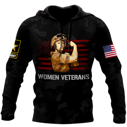 Women Veterans 3d all over printed shirts for men and women DD05232001 - Amaze Style™-Apparel