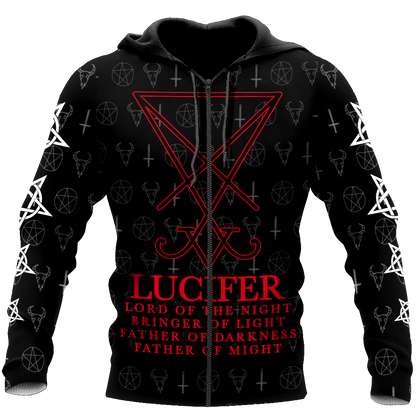 Lucifer 3D All Over Printed Hoodie DD06062001