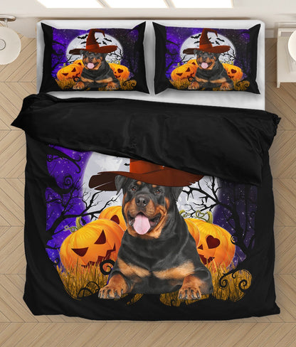 Rottweiler Halloween Bedding DD08192003