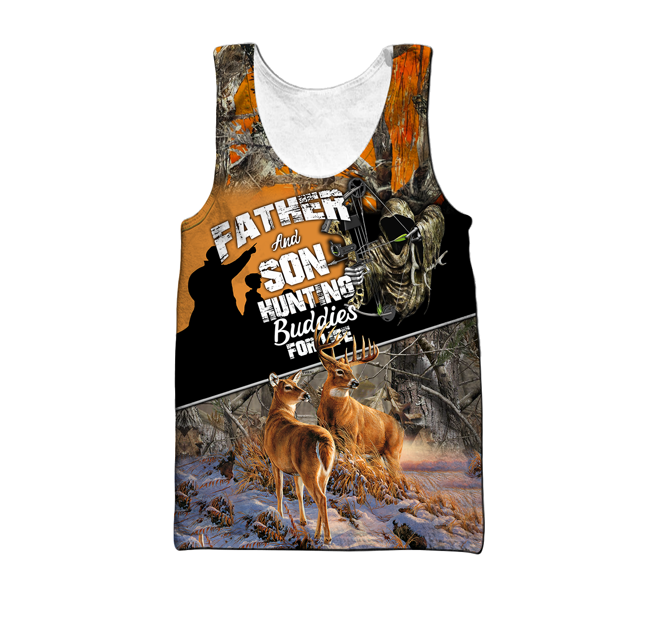 Deer hunting 3d all over printed for men and women PL180082004
