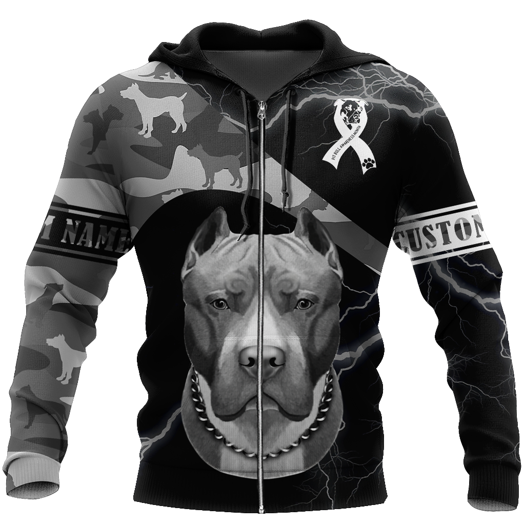 Personalized Save A Pitbull Euthanize A Dog Fighter Hoodie Shirt for Men and Women DD09212001S