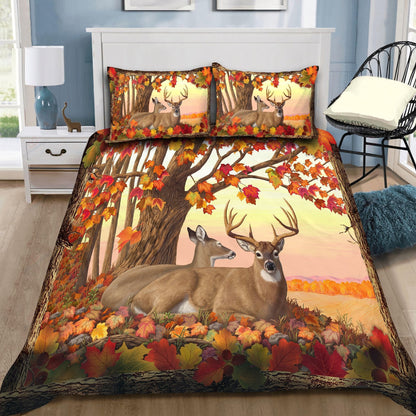 Deer Autumn Forest Bedding Set NTN08312001-LAM