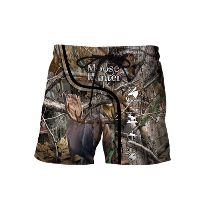 All Over Printed Beautiful Moose Hunting DD09072002-MEI