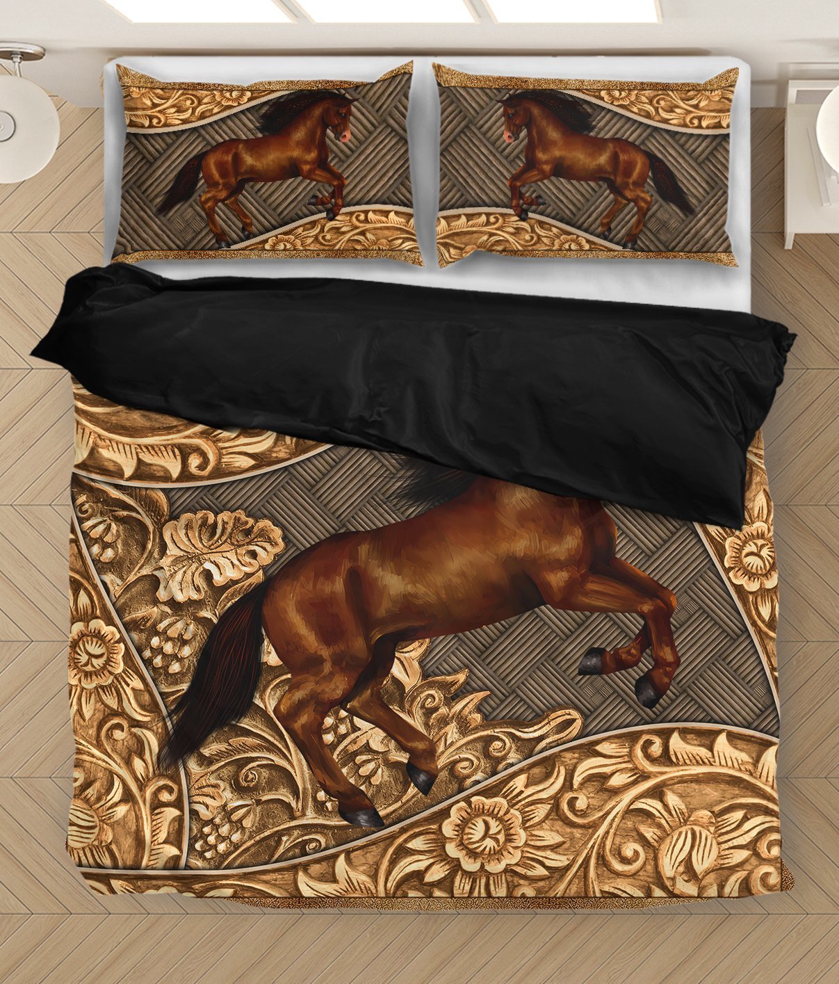 Beautiful Horse Bedding Set MEI09232003-MEI