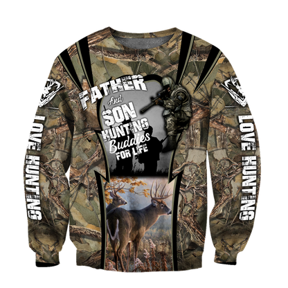 Deer hunting 3d all over printed for men and women DD08212003