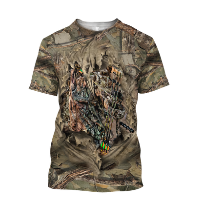 Bow Hunter 3D All Over Printed Shirts For Men DD08142001-LAM