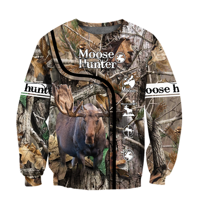 All Over Printed Beautiful Moose Hunting DD09072002-MEI