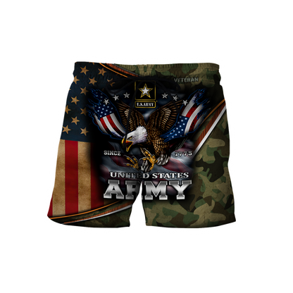 US Army Hoodie Since 1775 Eagle With American Flag Wings Proud Military