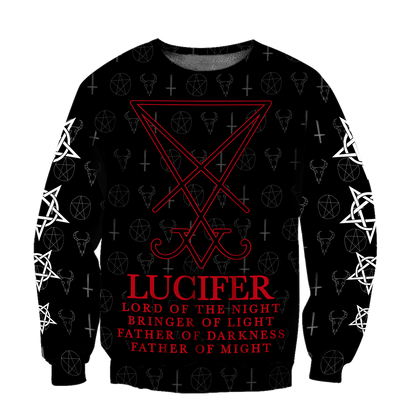 Lucifer 3D All Over Printed Hoodie DD06062001