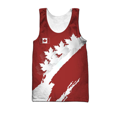 Canadian Maple Leaf Hoodie T Shirt For Men and Women