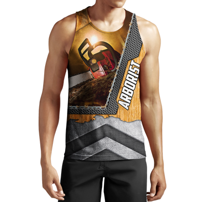 Premium Personalized Unisex All Over Printed Chainsaw Arborist Shirts MEI