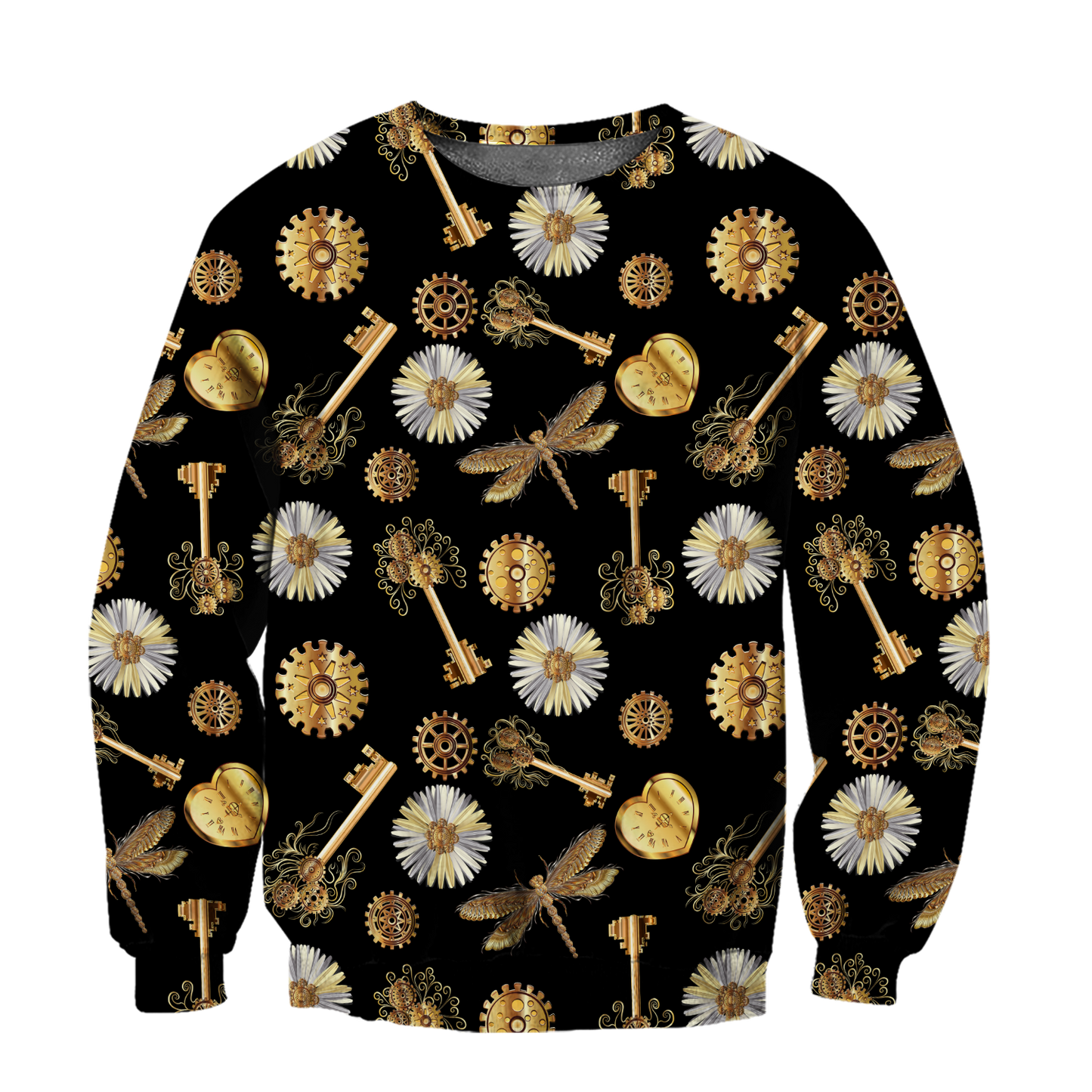 Mechanic Steampunk All Over Printed Hoodie For Men and Women TN