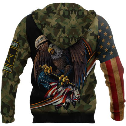 US Veteran Camo 3d all over printed shirts for men and women Proud Military